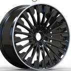 19x8 Inch Alloy Wheels 5 Holes Car Rim PCD 5x112, HMQ-3062F前-FC1