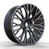 22x9.5 Inch Alloy Wheels 5 Holes Car Rim PCD 5x120, HMQ-3156F-MF78