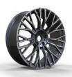 20x10.5 Inch Alloy Wheels 5 Holes Car Rim PCD 5x120, HMQ-3156F-OY53