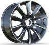 18x8.5 Inch Alloy Wheels 5 Holes Car Rim PCD 5x114.3, HMQ-3170F-FC79