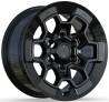 17x8 Inch Alloy Wheels 6 Holes Car Rim PCD 6x139.7, HMQ-3210F-TB20