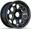 17x8 Inch Alloy Wheels 6 Holes Car Rim PCD 6x139.7, HMQ-3211F-RU7