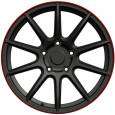 17x7.5 Inch Alloy Wheels 8 Holes Car Rim PCD 8x100/114.3, HMQ-4137-LI1