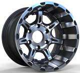 15x10 Inch Alloy Wheels 6 Holes Car Rim PCD 6x139.7, HMQ-4168-OY75