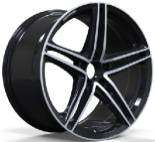 19x9.5 Inch Alloy Wheels 5 Holes Car Rim PCD 5x112, HMQ-4225-HM72