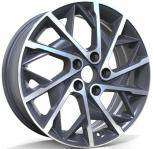 17x7 Inch Alloy Wheels 5 Holes Car Rim PCD 5x114.3, HMQ-4284-MN2