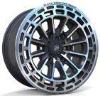 18x8.5 Inch Alloy Wheels 6 Holes Car Rim PCD 6x139.7, HMQ-4329-FI1