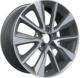 17x7 Inch Alloy Wheels 5 Holes Car Rim PCD 5x114.3, HMQ-472-LQ96