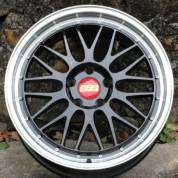 18x8.0 Inch Alloy Wheels 5 Holes Car Rim PCD 5x105, HMQ-506-FT45