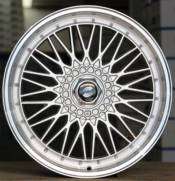 17x7.5 Inch Alloy Wheels 5 Holes Car Rim PCD 5x110, HMQ-508-QN9