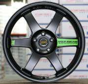 17x7.5 Inch Alloy Wheels 4 Holes Car Rim PCD 4x100, HMQ-509-YK18