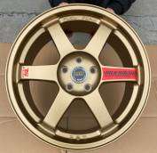 15x6.5 Inch Alloy Wheels 4 Holes Car Rim PCD 4x100, HMQ-509-YL11