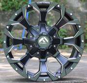 16x8.0 Inch Alloy Wheels 6 Holes Car Rim PCD 6x114.3, HMQ-601-HL86