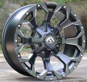 18x9.0 Inch Alloy Wheels 12 Holes Car Rim PCD 12x114.3/130, HMQ-601-JT75