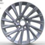 18x8 Inch Alloy Wheels 5 Holes Car Rim PCD 5x114.3, HMQ-898F-SA91