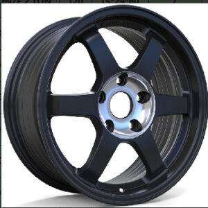 15x6.5 Inch Alloy Wheels 4 Holes Car Rim PCD 4x100, HMQ-9127-TN35