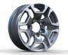 17x7.5 Inch Alloy Wheels 6 Holes Car Rim PCD 6x139.7, HMQ-963D-YP5
