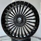 19x9.5 Inch Alloy Wheels 5 Holes Car Rim PCD 5x114.3, HMQ-XF004-MG90