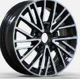 15x6.5 Inch Alloy Wheels 5 Holes Car Rim PCD 5x112, HMQ-ZT509-NV24