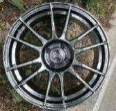 17x7 Inch Alloy Wheels 5 Holes Car Rim PCD 5x100, HMQ-ZY711-BL37