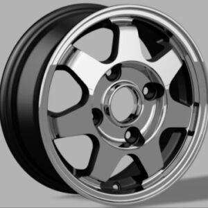 12x4.5 Inch Alloy Wheels 8 Holes Car Rim PCD 8x100/114.3, LL-001124516U-FF60