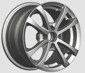 14x6.0 Inch Alloy Wheels 4 Holes Car Rim PCD 4x100, LL-010146030M-SR11