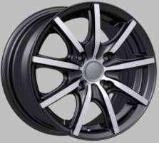 14x6.0 Inch Alloy Wheels 4 Holes Car Rim PCD 4x100, LL-018146044M-VQ23