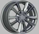 15x6.0 Inch Alloy Wheels 4 Holes Car Rim PCD 4x100, LL-043156060M-VZ50