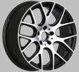 18x8.0 Inch Alloy Wheels 5 Holes Car Rim PCD 5x112, LL-046188040M-VR65