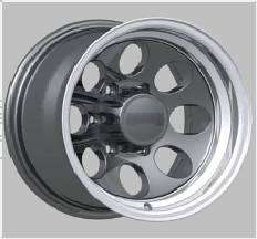 15x8.0 Inch Alloy Wheels 6 Holes Car Rim PCD 6x139.7, LL-050158025M-EH67