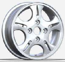 14x5.0 Inch Alloy Wheels 4 Holes Car Rim PCD 4x114.3, LL-1137145002S-UY95
