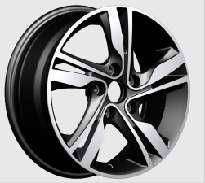 16x6.5 Inch Alloy Wheels 5 Holes Car Rim PCD 5x114.3, LL-1150166545M-UZ67