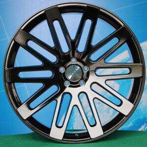 24x10.0 Inch Alloy Wheels 5 Holes Car Rim PCD 5x120, LL-1152241042S-DG42