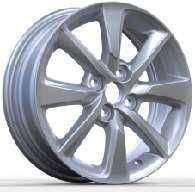 15x5.5 Inch Alloy Wheels 4 Holes Car Rim PCD 4x100, LL-1171155507S-YU92