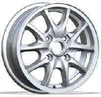 14x5.0 Inch Alloy Wheels 4 Holes Car Rim PCD 4x114.3, LL-1180145004S-KX86
