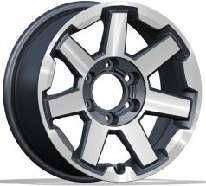 17x7.5 Inch Alloy Wheels 6 Holes Car Rim PCD 6x139.7, LL-1189177510M-XY28