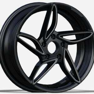 18x9.0 Inch Alloy Wheels 4 Holes Car Rim PCD 4x100, LL-1202189013M-NF64