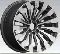 16x7.5 Inch Alloy Wheels 4 Holes Car Rim PCD 4x98, LL-1259167509S-ZK33