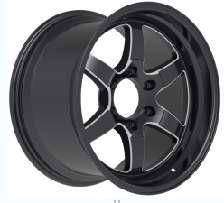 18x9.5 Inch Alloy Wheels 6 Holes Car Rim PCD 6x139.7, LL-1321189524I-NN22