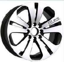 15x6.5 Inch Alloy Wheels 4 Holes Car Rim PCD 4x100, LL-1356156516M-QV64