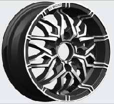 13x5.5 Inch Alloy Wheels 8 Holes Car Rim PCD 8x100/114.3, LL-1368135517M-JL90