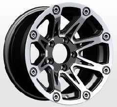 13x6.0 Inch Alloy Wheels 8 Holes Car Rim PCD 8x100/114.3, LL-13691360D04S-YZ40