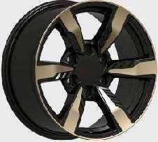 20x9.0 Inch Alloy Wheels 6 Holes Car Rim PCD 6x139.7, LL-1370209054M-PW17