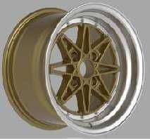 15x8.0 Inch Alloy Wheels 4 Holes Car Rim PCD 4x114.3, LL-1403158039U-WY12