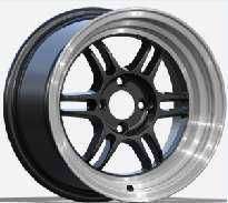 15x8.0 Inch Alloy Wheels 4 Holes Car Rim PCD 4x100, LL-1424158031S-HI61