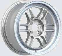 15x7.0 Inch Alloy Wheels 4 Holes Car Rim PCD 4x100, LL-1499157030S-JI15