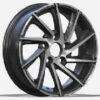 14x5.5 Inch Alloy Wheels 8 Holes Car Rim PCD 8x100/114.3, LL-1504145540M-MG35