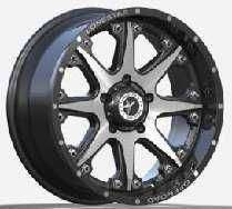 20x12.0 Inch Alloy Wheels 5 Holes Car Rim PCD 5x139.7, LL-1526201235S-FT98