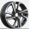15x5.0 Inch Alloy Wheels 4 Holes Car Rim PCD 4x114.3, LL-1538155017M-JF69
