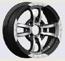 12x4.5 Inch Alloy Wheels 8 Holes Car Rim PCD 8x100/114.3, LL-1576124543M-WC51